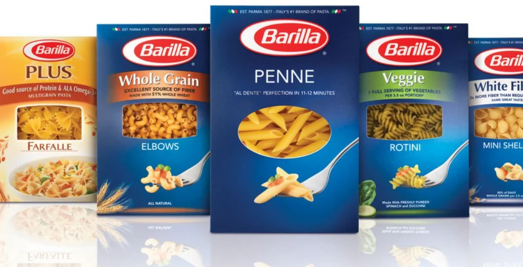types of Barilla pasta