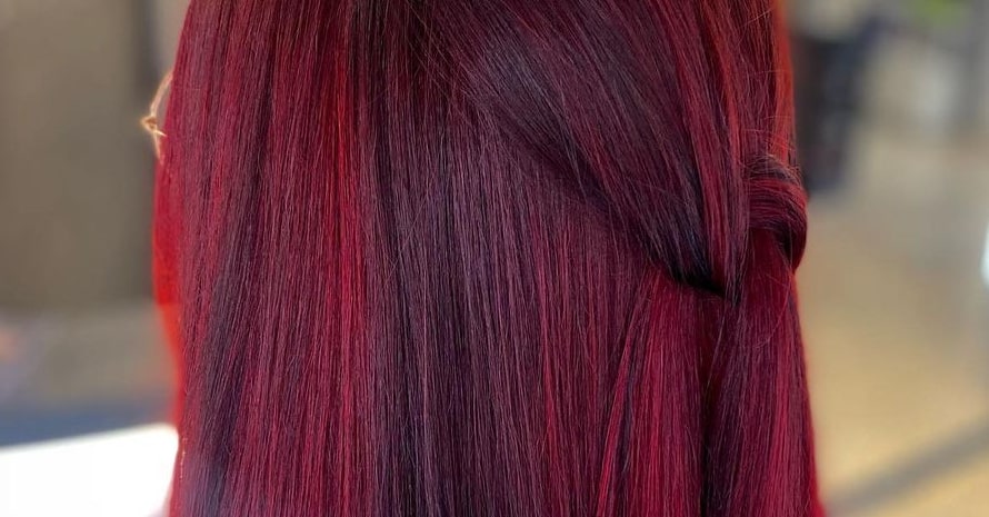 59 Best Red Balayage on Black Hair Ideas in 2023